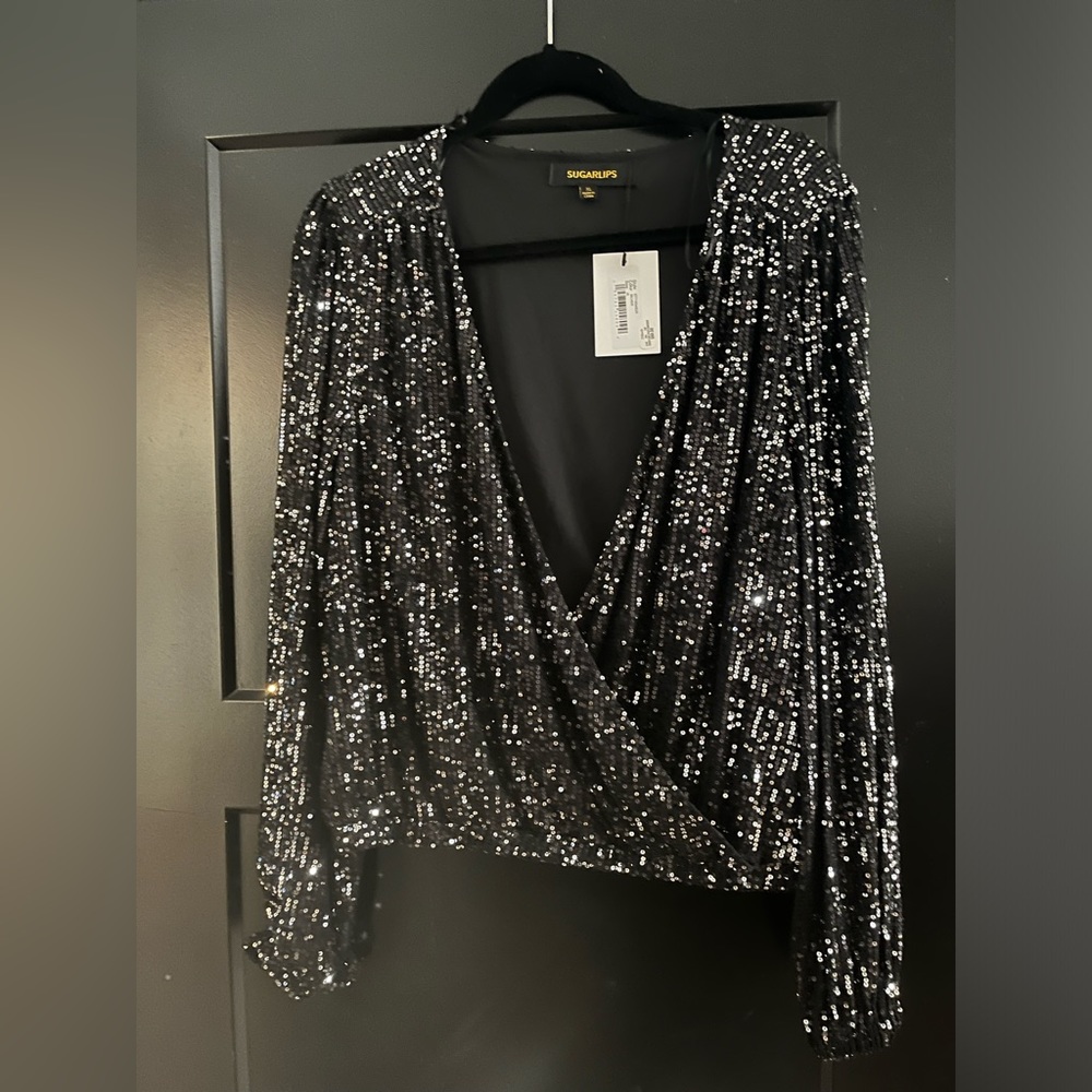 Women’s Sequin Blouse